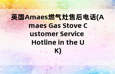 英国Amaes燃气灶售后电话(Amaes Gas Stove Customer Service Hotline in the UK)